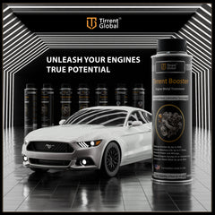 Tirrent Booster Engine Metal Treatment (275ml) Engine Oil Additive, High-Tech Wear Protection for Petrol and Diesel Vehicles