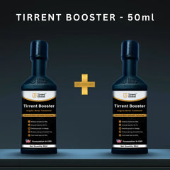 Tirrent Booster Engine Metal Treatment | Engine Oil Additive, High-Tech Wear Protection for Bikes and Scooter (50ml) (Combo of 2)